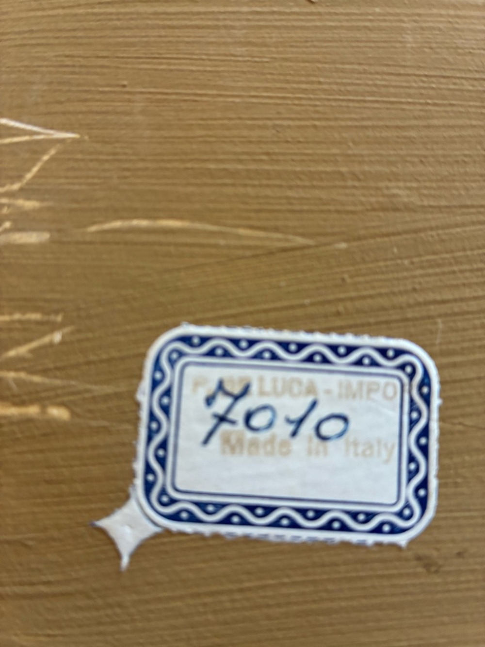 Italian Hand Painted Floral Wood Panel Yellow Multicolor Large TROMPE L'OEIL - Picture 12 of 16